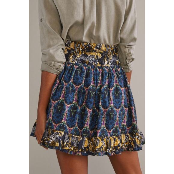 Anthropologie let me be belted lined skirt small - Picture 1 of 7